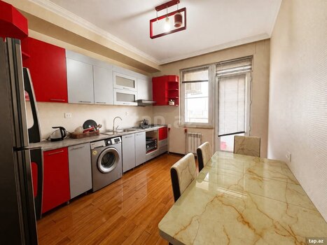 2-otaqlı yeni tikili kirayə verilir, Həsən bəy Zərdabi küç., 80 m²