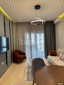2-otaqlı yeni tikili kirayə verilir, N. Nərimanov r., 65 m²