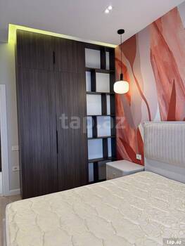2-otaqlı yeni tikili kirayə verilir, N. Nərimanov r., 65 m²