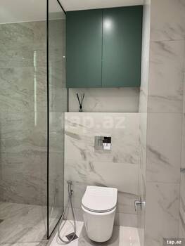 2-otaqlı yeni tikili kirayə verilir, N. Nərimanov r., 65 m²
