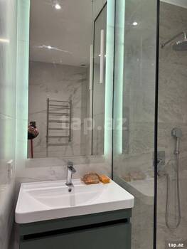 2-otaqlı yeni tikili kirayə verilir, N. Nərimanov r., 65 m²