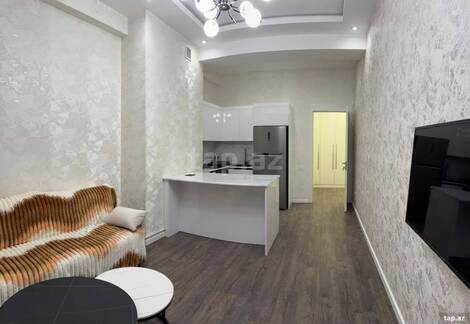 2-otaqlı yeni tikili kirayə verilir, Nəsimi r., 55 m²