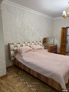 3-otaqlı mənzil kirayə verilir, N.Nərimanov m., 90 m²