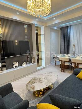 2-otaqlı yeni tikili kirayə verilir, N.Nərimanov m., 90 m²