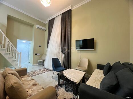 3-otaqlı mənzil kirayə verilir, Sahil m., 60 m²