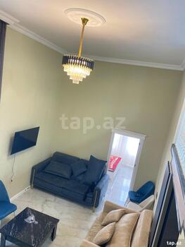 3-otaqlı mənzil kirayə verilir, Sahil m., 60 m²