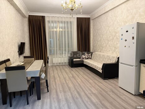 3-otaqlı yeni tikili kirayə verilir, Yasamal r., 70 m²