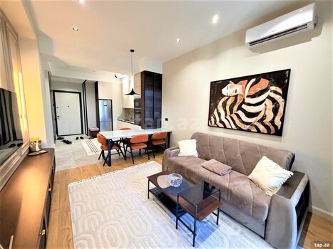 2-otaqlı yeni tikili kirayə verilir, Mərkəzi Bulvar küç., 90 m²