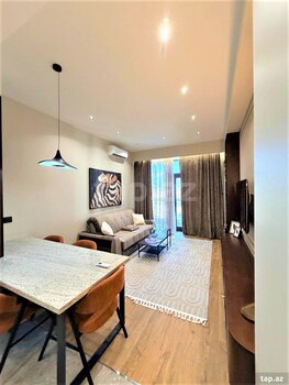 2-otaqlı yeni tikili kirayə verilir, Mərkəzi Bulvar küç., 90 m²