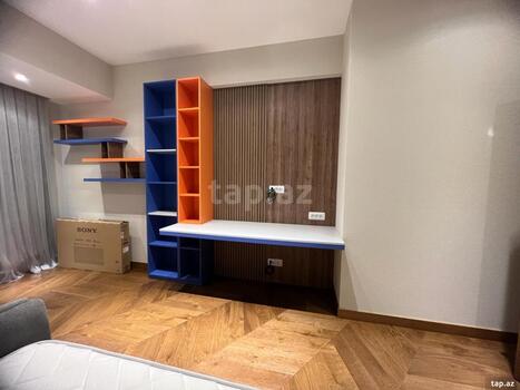 3-otaqlı yeni tikili kirayə verilir, A.Cəlilov küç., 103 m²