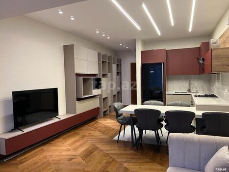 3-otaqlı yeni tikili kirayə verilir, A.Cəlilov küç., 103 m²