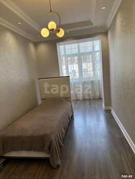 3-otaqlı yeni tikili kirayə verilir, Sahil m., 110 m²