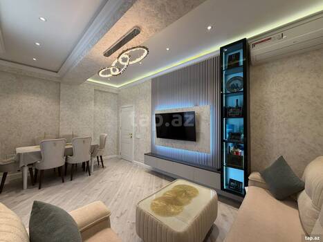 3-otaqlı yeni tikili, Xətai r., 91 m²
