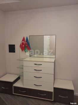 3-otaqlı yeni tikili kirayə verilir, Qaraçuxur qəs., 90 m²