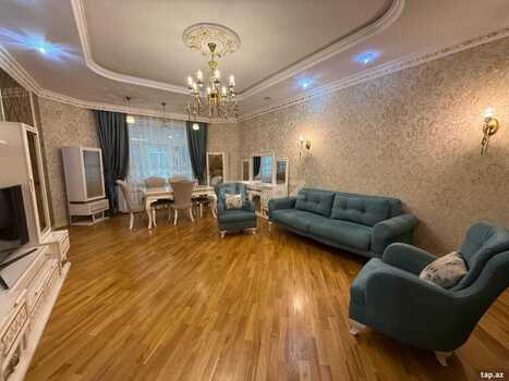 3-otaqlı yeni tikili kirayə verilir, Gənclik m., 120 m²