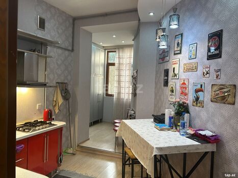 2-otaqlı mənzil kirayə verilir, Nəsimi r., 35 m²