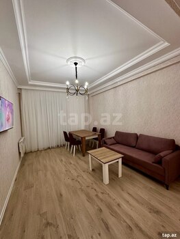 2-otaqlı yeni tikili kirayə verilir, Sahil küç., 75 m²