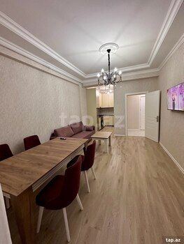 2-otaqlı yeni tikili kirayə verilir, Sahil küç., 75 m²