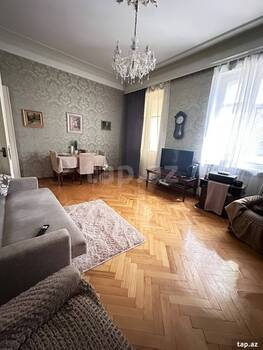 2-otaqlı mənzil kirayə verilir, Əbdürrəhim bəy Haqverdiyev küç., 60 m²