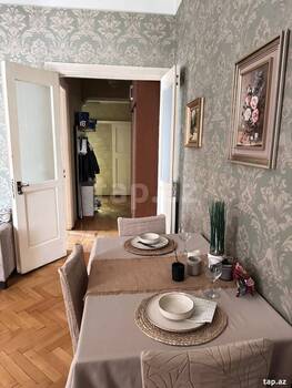 2-otaqlı mənzil kirayə verilir, Əbdürrəhim bəy Haqverdiyev küç., 60 m²