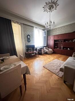 2-otaqlı mənzil kirayə verilir, Əbdürrəhim bəy Haqverdiyev küç., 60 m²
