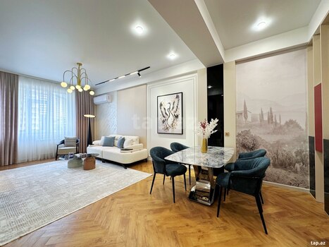 3-otaqlı yeni tikili, Həzi Aslanov m., 90 m²