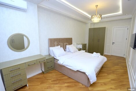 2-otaqlı mənzil kirayə verilir, Sahil m., 100 m²
