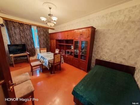 1-otaqlı mənzil kirayə verilir, Asif Məhərrəmov küç., 40 m²