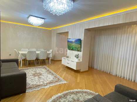 4-otaqlı mənzil, Yasamal r., 115 m²