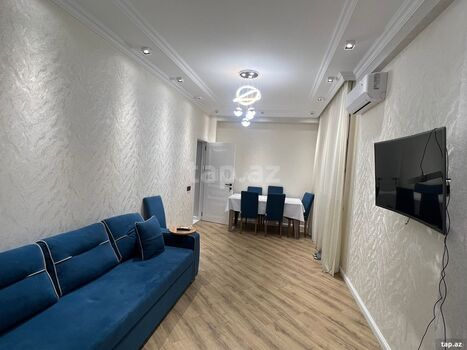 2-otaqlı yeni tikili kirayə verilir, İnşaatçılar m., 80 m²