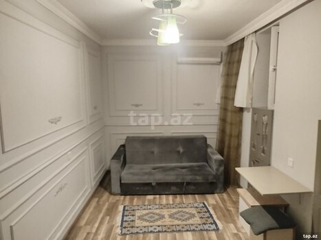 1-otaqlı mənzil kirayə verilir, Nizami m., 30 m²