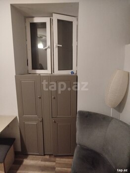 1-otaqlı mənzil kirayə verilir, Nizami m., 30 m²