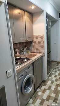 1-otaqlı mənzil kirayə verilir, Nizami m., 30 m²