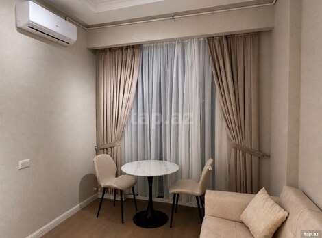 2-otaqlı yeni tikili, Yasamal r., 44 m²