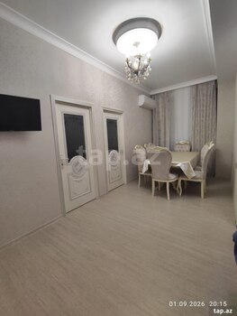 3-otaqlı yeni tikili kirayə verilir, Binəqədi qəs., 90 m²