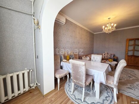4-otaqlı mənzil, Məhəmməd Xiyabani küç., 120 m²