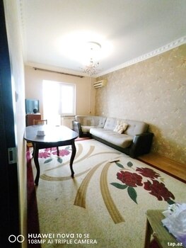 2-otaqlı mənzil kirayə verilir, General Əliağa Şixlinski küç., 65 m²
