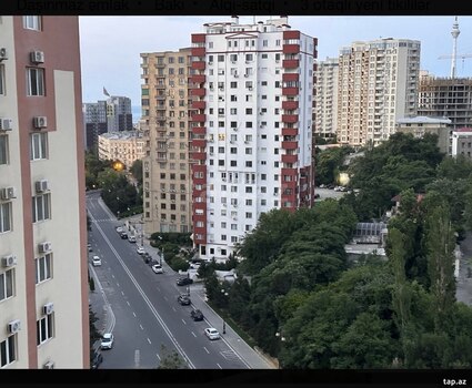 3-otaqlı yeni tikili, İsmayıl bəy Qutqaşınlı küç.66, 107 m²
