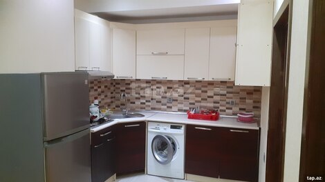 2-otaqlı yeni tikili kirayə verilir, İnşaatçılar m., 70 m²