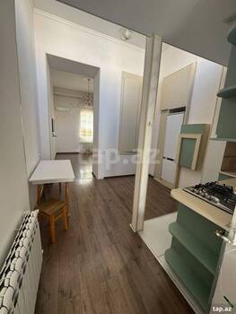 1-otaqlı mənzil kirayə verilir, Sahil m., 42 m²