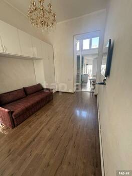 1-otaqlı mənzil kirayə verilir, Sahil m., 42 m²