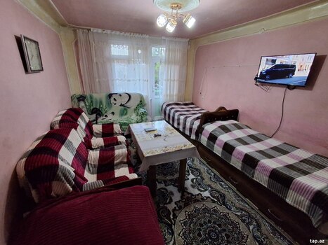 1-otaqlı mənzil kirayə verilir, Gəncə ş., 50 m²