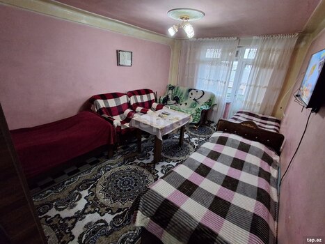 1-otaqlı mənzil kirayə verilir, Gəncə ş., 50 m²