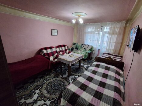 1-otaqlı mənzil kirayə verilir, Gəncə ş., 50 m²