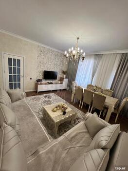 3-otaqlı yeni tikili, Həzi Aslanov m., 107 m²