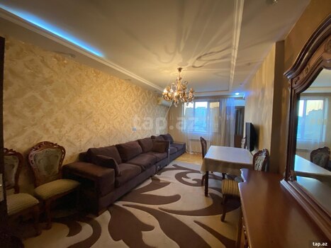 2-otaqlı yeni tikili kirayə verilir, N.Nərimanov m., 50 m²