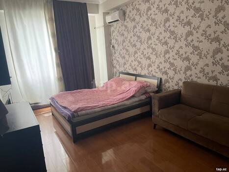 1-otaqlı yeni tikili kirayə verilir, Avtovağzal m., 50 m²