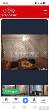4-otaqlı mənzil kirayə verilir, Yasamal r., 64 m²