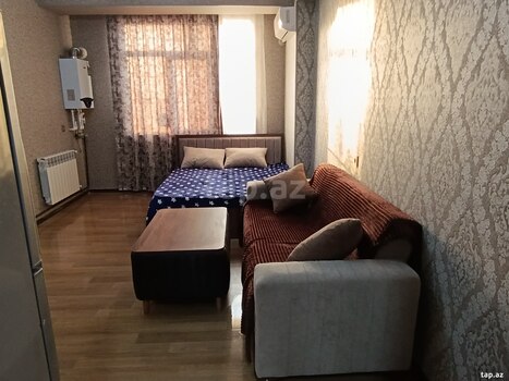 1-otaqlı yeni tikili kirayə verilir, Xırdalan ş., 31 m²