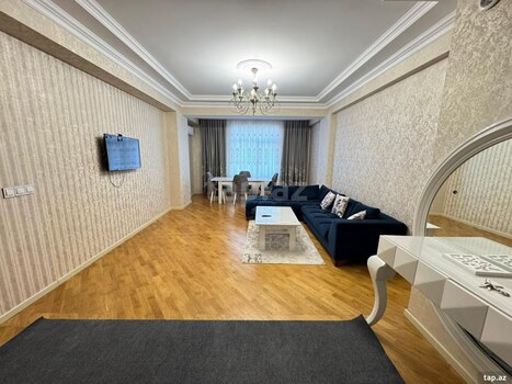 2-otaqlı yeni tikili kirayə verilir, Nəsimi r., 96 m²